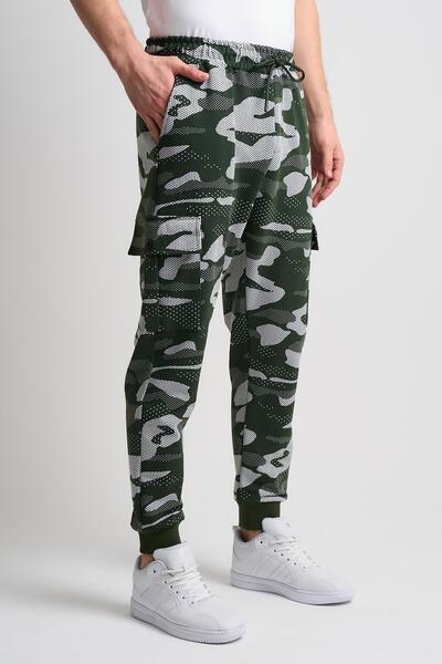 ALEXANDERGARDI Φούτερ Cargo Pocket and Camouflage Print - E21-72102