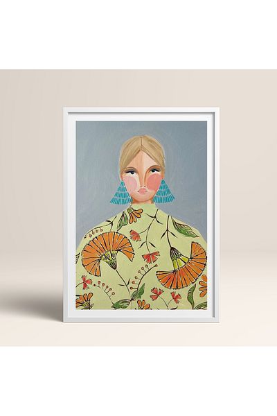 HOMEPACK Pictură cu un singur cadru din lemn Pictură poster dintr-o bucată TK/860