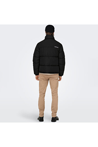 Only & Sons ONSMELVIN LIFE LF ПУХОВА КУРТКА OTW VD ЧОРНА