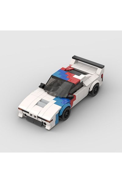 Choice Bmw M1 Moc The First Generation M1 Racing Sports Car Vehicle Speed Champion Racer Building Blocks Br