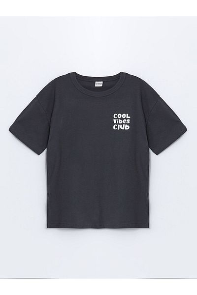 LC Waikiki New Season Crew Neck Boy's T-Shirt - S5Bd94Z4