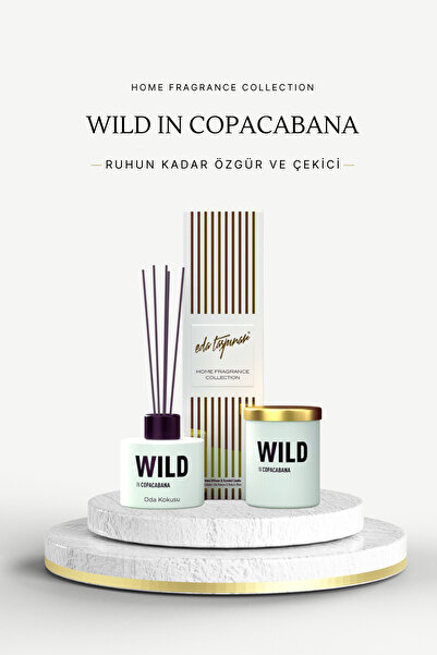 Eda Taşpınar Wild Reed Oda Kokusu - 100 ml & Wild Mum Set  (EGY0055)-(EGY0022)