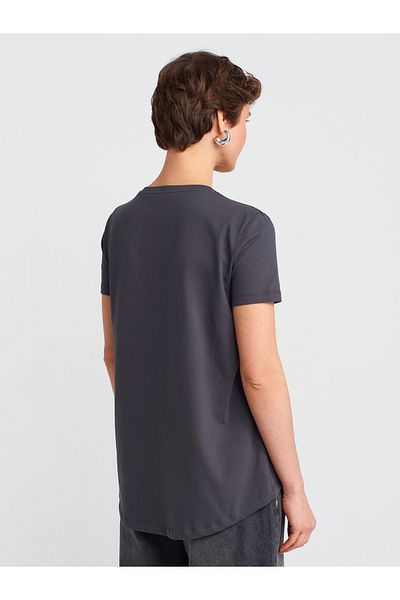 Dilvin Crew Neck - Basic T-Shirt - Dark Blonde