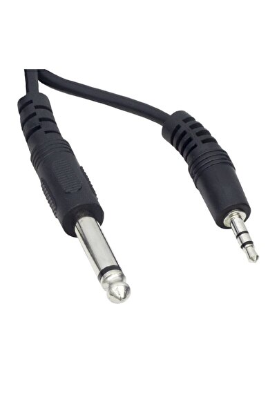 Powermaster كابل ستيريو 3.5 ملم ذكر - 6.3 ملم أحادي ذكر بطول 3 أمتار