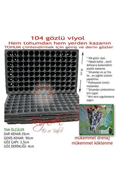 ZENGARDEN EV VE BAHÇE 104 Gözlü Viyol - 5 Adet