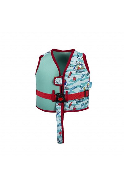 Babyjem Adjustable swimming vest for children 1-5 years, BabyJem, turquoise