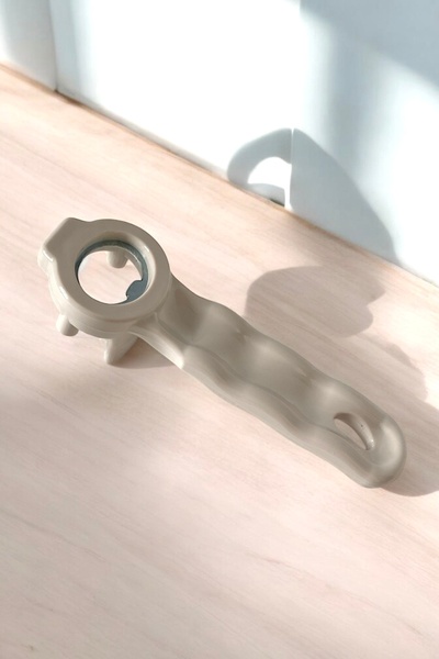 Dore Voir Gas and Jar Opener - White 1 Product 2 Functions / Two Functions Opener