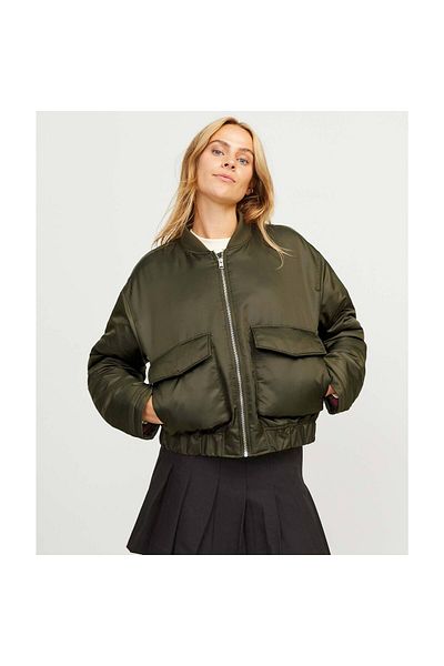 Jack & Jones Jachetă verde pentru femei Caren ( 12260128 -GRL)