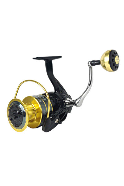 OLTAMİX Bauer Chakal 3000 Spin Olta Makinesi Gold renk metal kafa