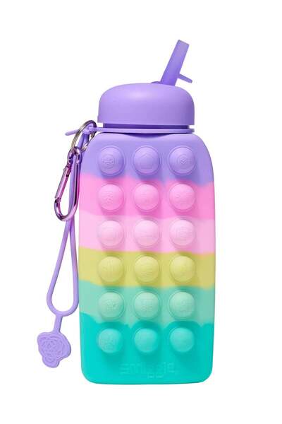 SMIGGLE - Popem Popitli Katlanabilir Pipetli 750ml Suluk
