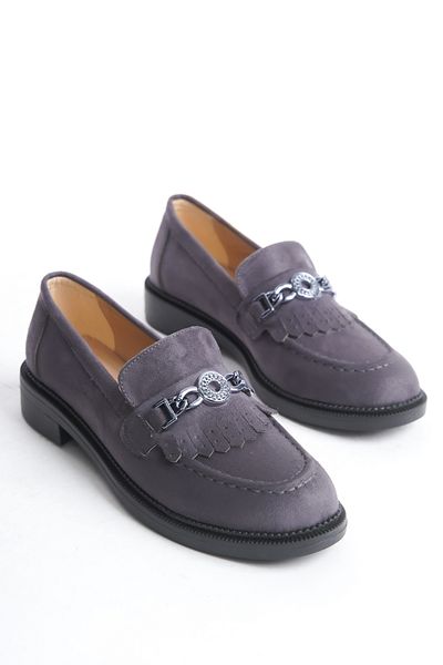 MARSEDO Γυναικεία Casual Daily Loafer Μοκασίνια Ρούχα Γκρι