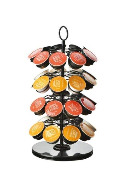 Generic SKY-TOUCH 360 Degree Rotating Coffee Capsules Holder Coffee Pod Stand for max 36Pcs K-CUP/Dolce Gus