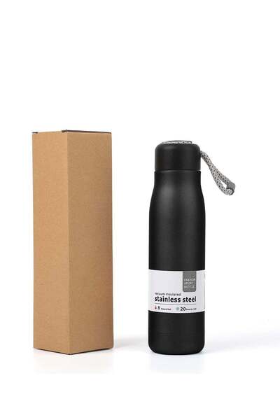 ALMUFARREJ زجاجة مياه معزولة محمولة للأطفال قابلة لإعادة الاستخدام من الفولاذ...