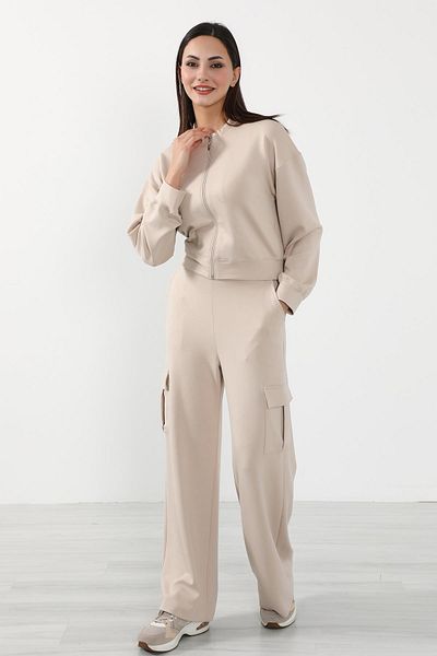 Aisha's Design Ea-05 High Waist Cargo Pants