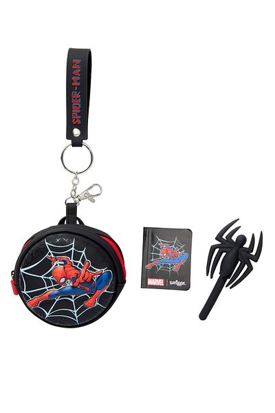SMIGGLE - Spider Man Mini Keychain with Pen and Notepad