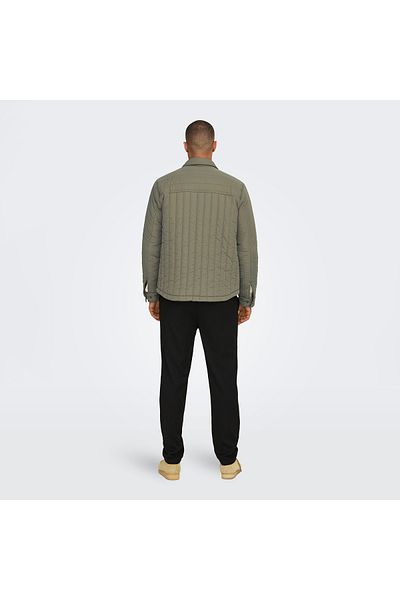 Only & Sons ONSJACK QUILTED JACKET - Bungee Cord Detailed