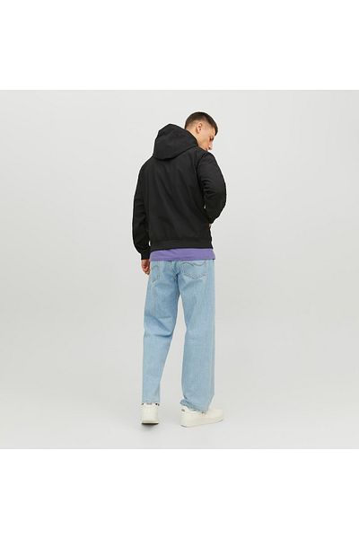 Jack & Jones Ανδρικό μαύρο μπουφάν Basic (12236300-B)