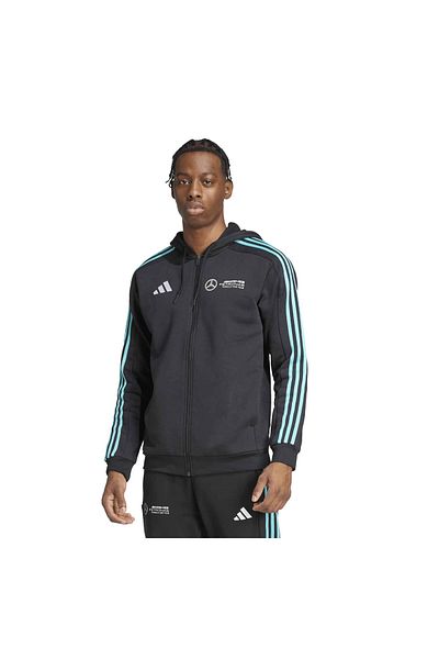 adidas Jv5437-E Adidas Mercedes Dna Fz Hd m Men's Jacket Black