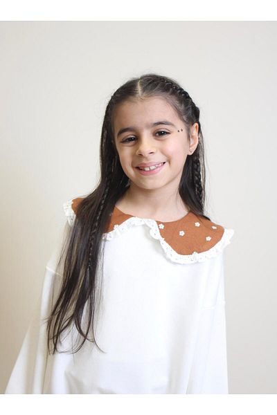 OZZY KİDS Girl's Collar Suit