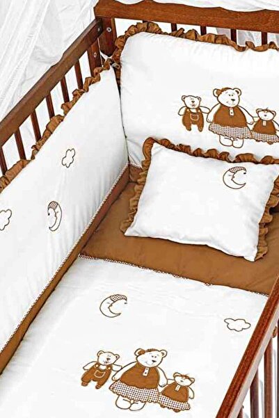 Babycom Kahve Aile Ayıcıklı Uyku Seti - 70x130