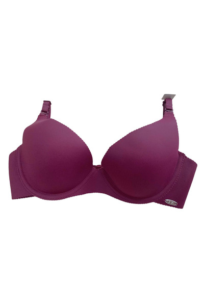 F.K 381 Balenli (Wired) Unsupported Laser Cut Bra Purple
