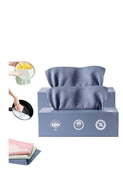 ALMUFARREJ 40-Piece Microfiber Cleaning Cloth Set