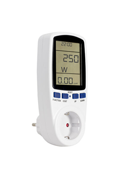 Powermaster Wattmetre Elektrik Ölçüm Cihazı 230 V 3680 W 16 A