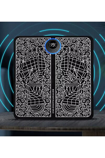 BORNOVA GÜMRÜK MARKET EMS AYAK MASAJ CİHAZI TİTREŞİMLİ USB SARJLI 8 MODLU 19 ...