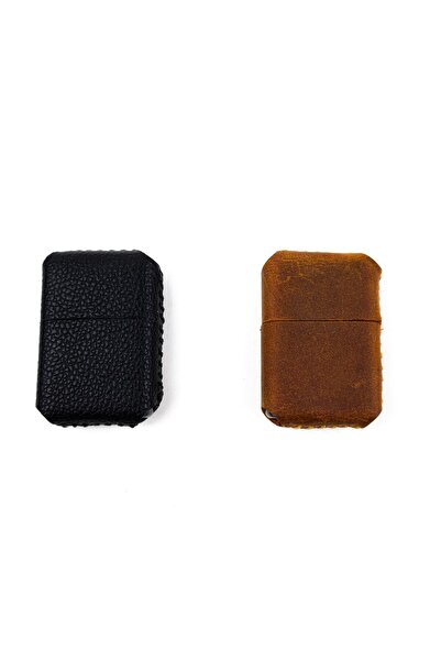 AiryFooT Çakmak Kılıfı Crazy Deri Hazır Kesim