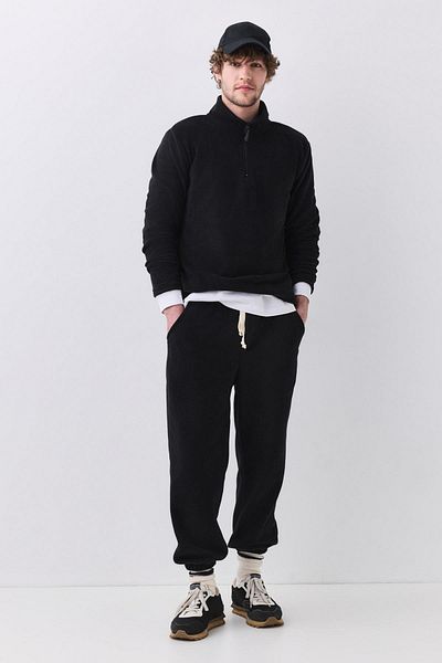 Trendiz Ανδρική φόρμα Fleece - Μαύρο 2032