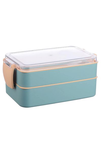 Dükkanönü Green Fely 900ml Lunch Box Set - Storage & Lunch Box
