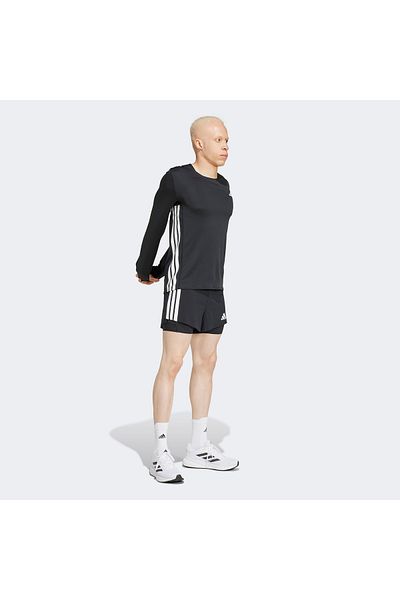 adidas Мъжка черна тениска за бягане Adizero