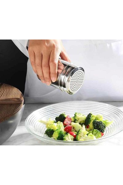 artizanmutfak Steel Salt Shaker |   Salt and Spice Spreader 9 cm (Ktu-9)