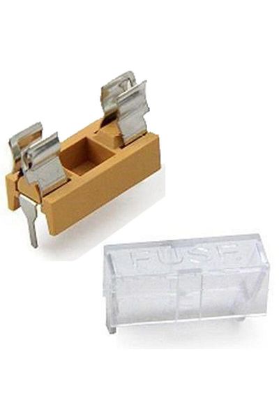 Powermaster Rectangular Type 5X20 Pcb Fuse Seat (Ic-237A)