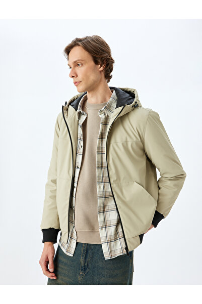 Koton Slim Fit Zippered Seasonal Jacket