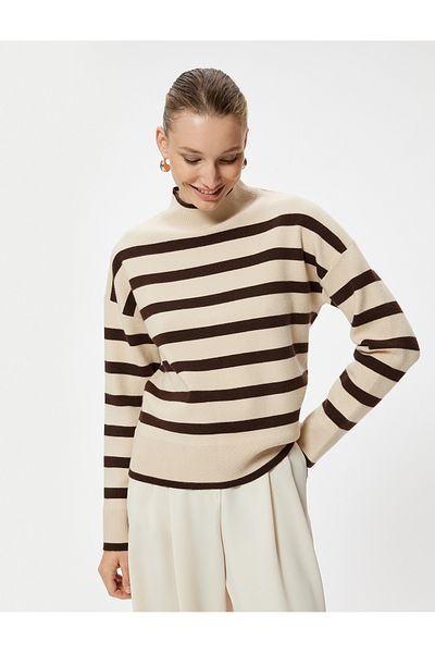 Koton Long Sleeve Turtleneck Knitwear Sweater