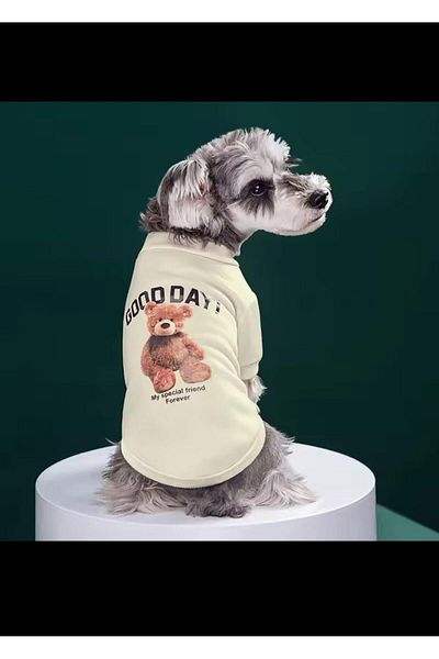 Zigver Autumn Winter Puppy Hoodie Clothing Cartoon Bear T Shirt Vest Cat Sweatshirt Small Medium Large Dog Sportswear g