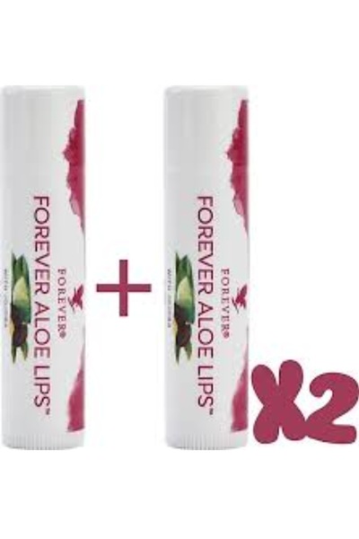 Forever Living Aleo Lips Dudak Koruyucu ve Nemlendirici Krem - Lips Stick 2'li