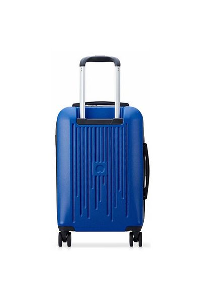 Delsey Christine Zipper Closure TSA Combination Lock Carry On Luggage Trolley 55cm