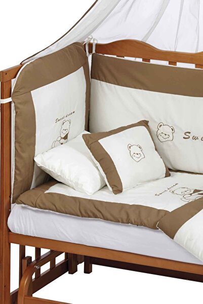 Babycom Kahve Ayıcıklı Uyku Seti - 50x90