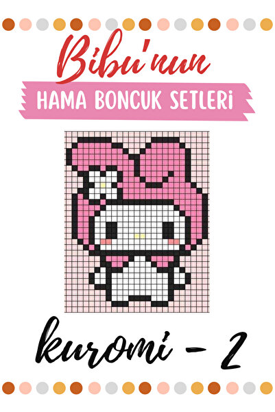 BibuPunch Hama Boncuğu Seti -KUROMİ2