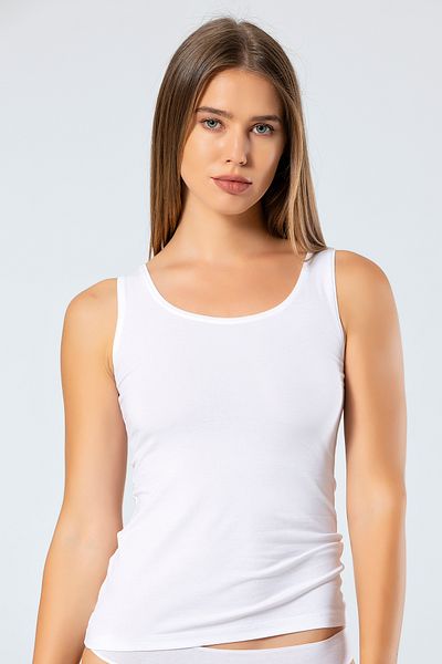 TÜREN 953 Lycra Camisole-λευκό