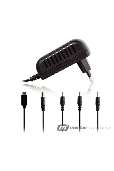 Powermaster S-Link SLX-52A 5-9-12 Volt - 2 Amper Çok Uçlu Telefon Tablet PC Akü Akıllı Şarj Adaptörü