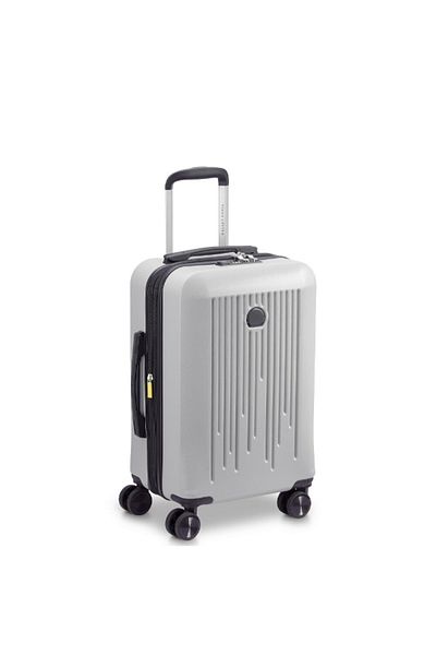Delsey Christine Zipper Closure TSA Lock Carry On Luggage Trolley 55cm