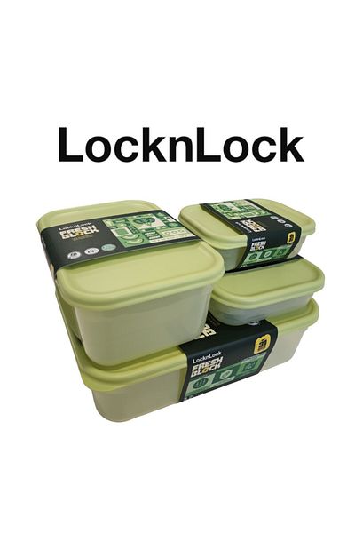 locknlock Fresh Blocks Container Set - 4-Piece Pack for Ultimate Food Freshness