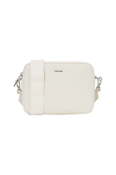 Calvin Klein Kadın Ekru Çapraz Çanta
