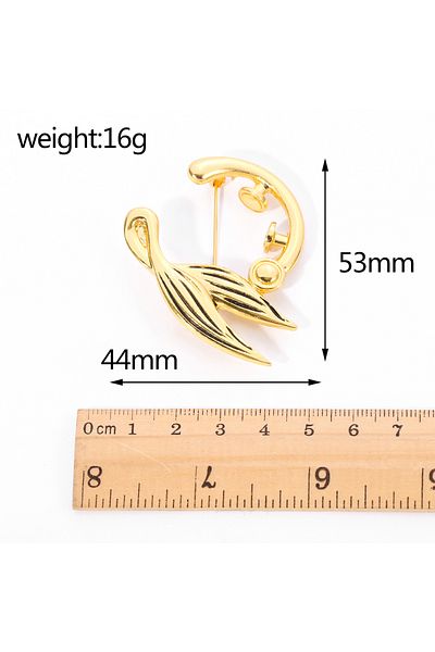 Choice Xz1022 Anime Violet Evergarden Gold Color Brooch Metal Badges For Fans Cosplay Accessories Collectio