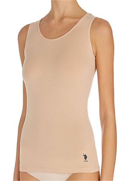 U.S. Polo Assn. U.S. Polo Assn. 66005 Women's Thick Strap Undershirt-ten