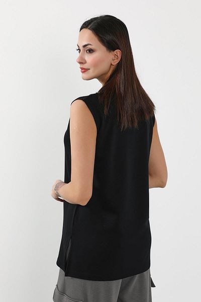 Aisha's Design Sw-14 Model Plain Sleeveless Tunic