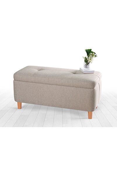 Vivense ROCİO SANDIKLI BENCH PUF, KAHVE